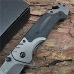 9" Tactical Spring Assisted Folding Rescue Hunting Camping Survival Pocket Knife