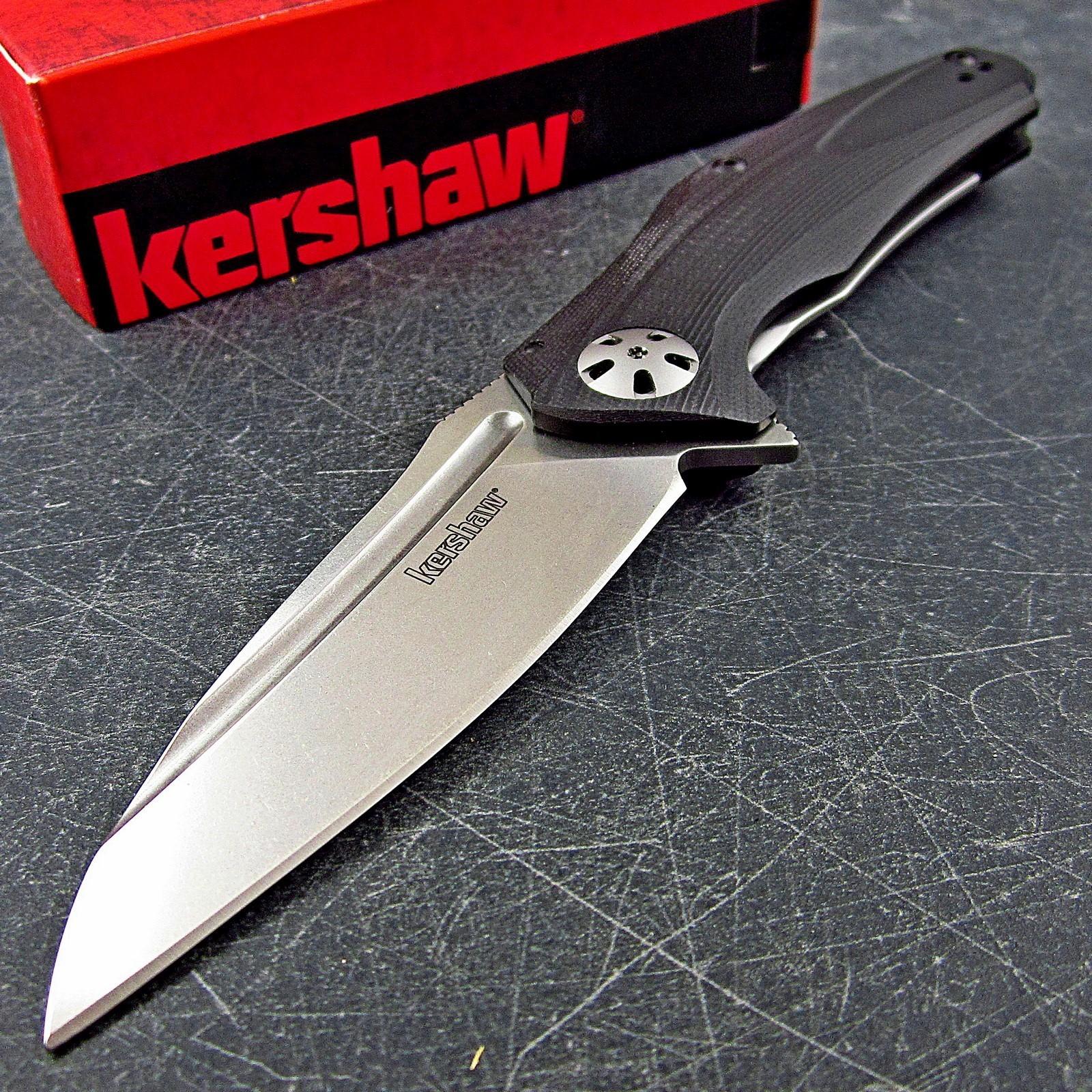 Kershaw NATRIX Black G10 Wharncliffe Folding Knife