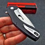 Kershaw NATRIX Black G10 Wharncliffe Folding Knife