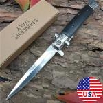 Tactical high hardness stainless steel combat camping hunting folding knife tool