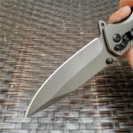 Military Spring Assisted Open Knife Tactical Rescue Pocket Hunting Combat Knives