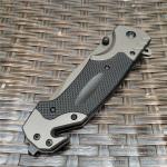 Military Spring Assisted Open Knife Tactical Rescue Pocket Hunting Combat Knives