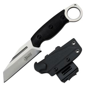 8" Elite Tactical Liberator Black Micarta, D2 Steel,  Fixed Blade Knife FIX013