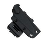 8" Elite Tactical Liberator Black Micarta, D2 Steel,  Fixed Blade Knife FIX013