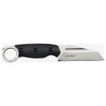 8" Elite Tactical Liberator Black Micarta, D2 Steel,  Fixed Blade Knife FIX013