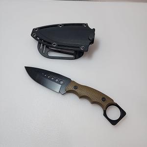 9" Full Tang Tactical Knife ABS Swivel Sheath Survival Hunting Stainless