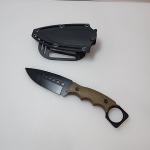 9" Full Tang Tactical Knife ABS Swivel Sheath Survival Hunting Stainless