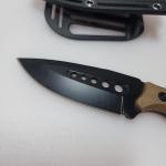 9" Full Tang Tactical Knife ABS Swivel Sheath Survival Hunting Stainless