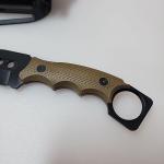 9" Full Tang Tactical Knife ABS Swivel Sheath Survival Hunting Stainless
