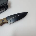 9" Full Tang Tactical Knife ABS Swivel Sheath Survival Hunting Stainless