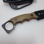 9" Full Tang Tactical Knife ABS Swivel Sheath Survival Hunting Stainless