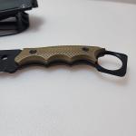 9" Full Tang Tactical Knife ABS Swivel Sheath Survival Hunting Stainless