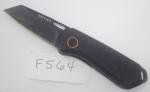 Black Tactica K.100 EDC Folder Pocket Knife Wharncliffe Manual Tactical Blade