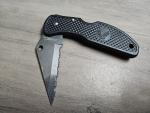 FROST -LARGE TACTICAL STYLE FOLDING KNIFE - TEXURED GRIP-LOCKBACK