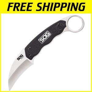 Tactical Karambit Knife with 2.58" Blade - Compact, Lightweight Fixed Blade Tool