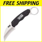 Tactical Karambit Knife with 2.58" Blade - Compact, Lightweight Fixed Blade Tool