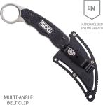 Tactical Karambit Knife with 2.58" Blade - Compact, Lightweight Fixed Blade Tool
