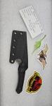 Tactical Pterodactyl Knives TPK Midsize Raptor Magnacut Black G10/sheath