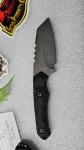 Tactical Pterodactyl Knives TPK Midsize Raptor Magnacut Black G10/sheath