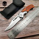 Spring Assisted Knives Folding Knife Survival Tactical Combat Camping with Led