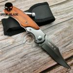 Spring Assisted Knives Folding Knife Survival Tactical Combat Camping with Led