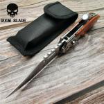 Spring Assisted Knives Folding Knife Survival Tactical Combat Camping with Led