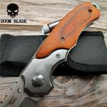 Spring Assisted Knives Folding Knife Survival Tactical Combat Camping with Led