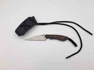 CRKT S.P.E.W. 3" Everyday Carry Wharncliffe 2388 Fixed-Blade Knife w/ Sheath