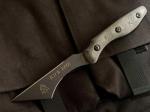 TOPS Knives BKBT-01 Back Bite Wharncliffe Fixed Blade 4" Plaine Edge