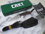 CRKT S.P.E.W. Neck Knife Wharncliffe Full Tang Fixed Blade 2388 G10 5Cr15MoV New