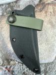Bastinelli BAS233 Chopper Fixed Knife M390 Blade G10 Handle Tactical EDC Tool