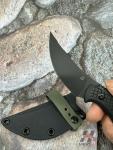 Bastinelli BAS233 Chopper Fixed Knife M390 Blade G10 Handle Tactical EDC Tool