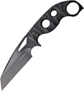 Tac Force Stainless Wharncliffe Knife with Black Handle