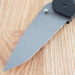 Linton Cutlery Large Tactical Folding Knife 4.5" Stainless Blade G10 Handle