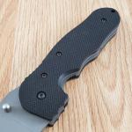 Linton Cutlery Large Tactical Folding Knife 4.5" Stainless Blade G10 Handle