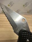 FROST CUTLERY - NICE LARGE SERRATED BLADE FOLDING KNIFE -LOCKBACK