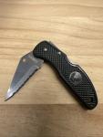 FROST CUTLERY - NICE LARGE SERRATED BLADE FOLDING KNIFE -LOCKBACK