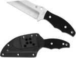 Spyderco Ronin 2 Plain Edge 4.08" Fixed Blade Pocket Knife FB09GP2