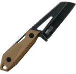 Tac Force Brown Stainless Steel Wharncliffe Fixed Blade Knife FIX021BR
