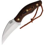 Rough Ryder Fixed Knife 3.50" Stainless Full Wharncliffe Blade Pakkawood Handle