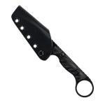 Toor Knives Jank Shank W Wharncliffe Fixed Blade Knife Black – SOCOM Black