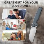 CIVIVI Amirite Pocket Knife, Folding Knife with 3.48" Nitro-V Modified Wharncliffe Blade G-10 Handle, Button Lock Knife For Men Gift C23028-1