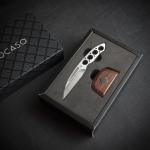 Ocaso Duo Desk Knife 2.75" Stainless Steel Wharncliffe Blades Stainless Handles