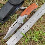 Multi-functional folding pocket tactical knife is suitable for daily camping