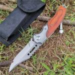 Multi-functional folding pocket tactical knife is suitable for daily camping