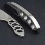 Ocaso Duo Desk Knife 2.75" Stainless Steel Wharncliffe Blades Stainless Handles