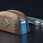 Ocaso Duo Desk Knife 2.75" Stainless Steel Wharncliffe Blades Stainless Handles