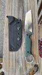 G10 Full Tang Fixed Blade Knife Horizontal Vertical Conceal Carry 4mm Thick EDC