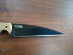 NEW CRKT DRAGON 2010DK FIXED BLADE KNIFE WITH ORIGINAL SHEATH FREE SHIPPING