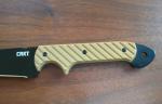NEW CRKT DRAGON 2010DK FIXED BLADE KNIFE WITH ORIGINAL SHEATH FREE SHIPPING